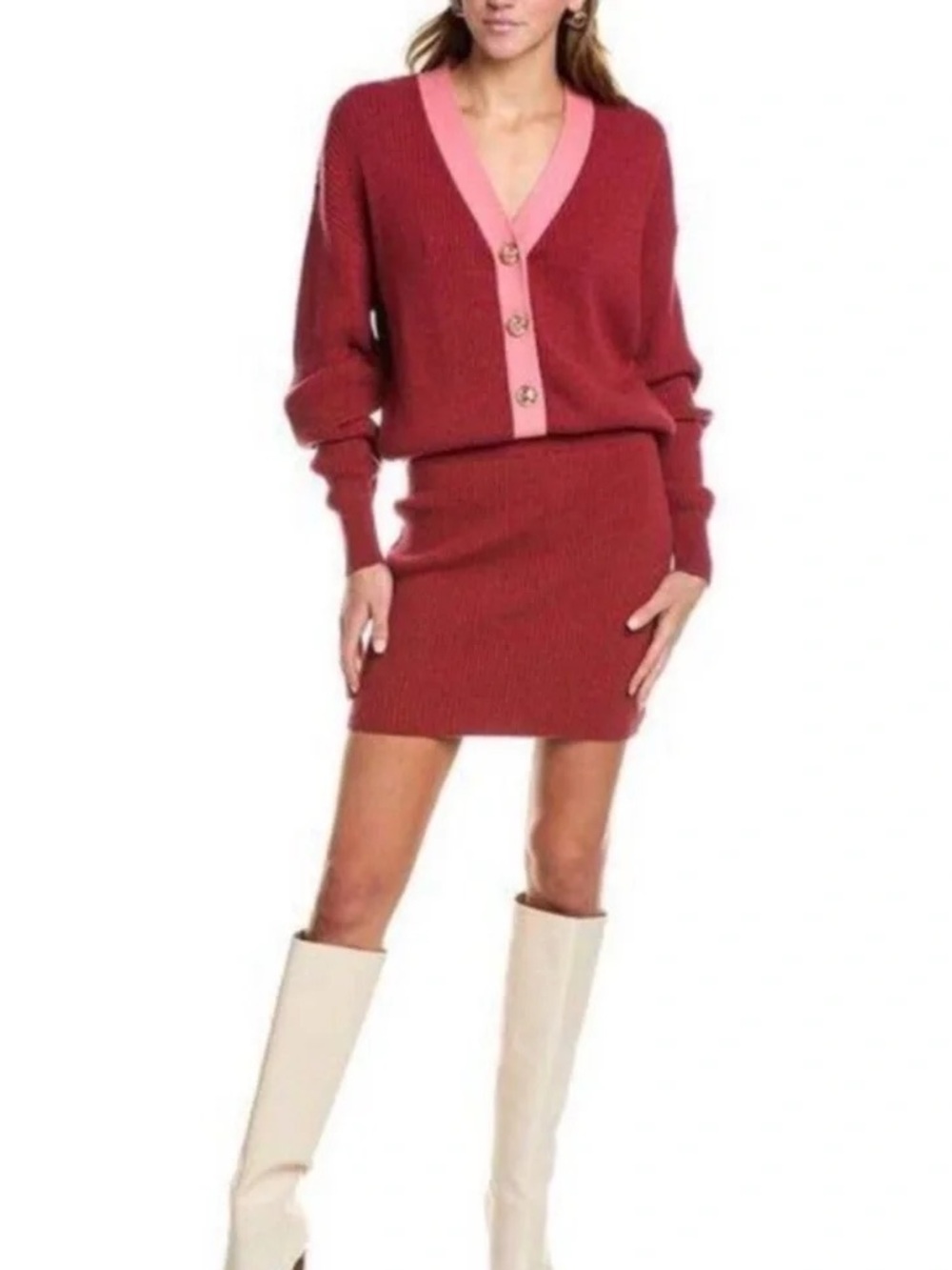 NWT Ramy Brook Andrea Sweater Dress Size M - Picture 1 of 7